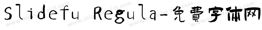 Slidefu Regula字体转换